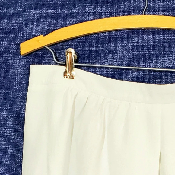 Worthington Textured Crepe White Skort NWT 14 - Picture 8 of 13